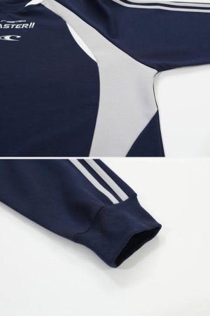 Concert Outfit Faster Letter Print Sweatshirt