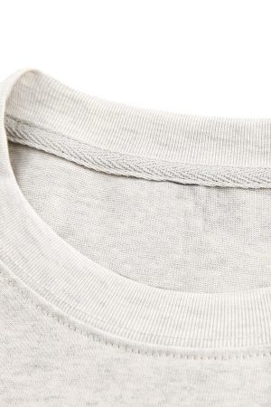 Concert Outfit Faux Two-Piece Print Long-Sleeve T-Shirt