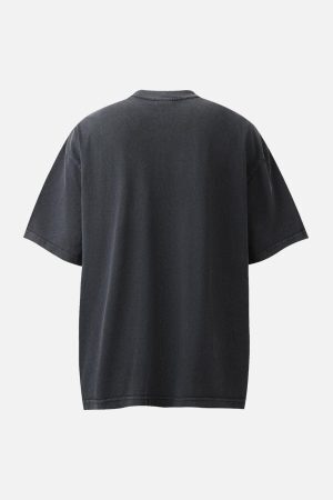 Concert Outfit Fireball Graphic Oversized T-Shirt