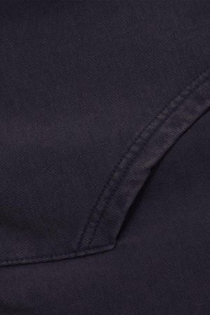 Concert Outfit Flame Letter Washed Hoodie