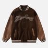 Concert Outfit Flocking Embroidery Baseball Jacket