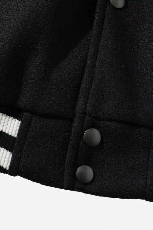 Concert Outfit Flocking Embroidery Baseball Jacket