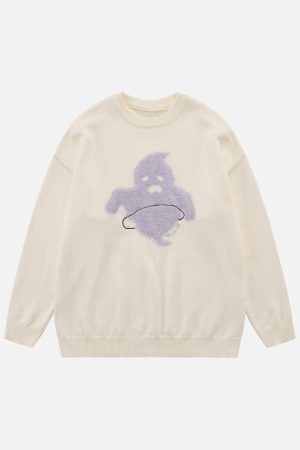 Concert Outfit Flocking Ghost Sweater