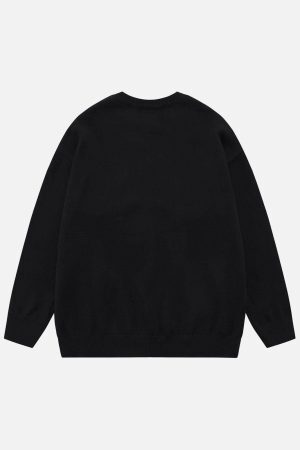 Concert Outfit Flocking Ghost Sweater