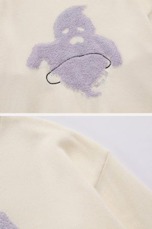 Concert Outfit Flocking Ghost Sweater