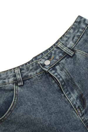 Concert Outfit Floral Print Denim Shorts