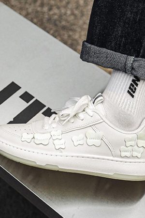 Concert Outfit Fluorescent Butterfly Skate Shoes