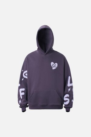 Concert Outfit Foam Letter Hoodie