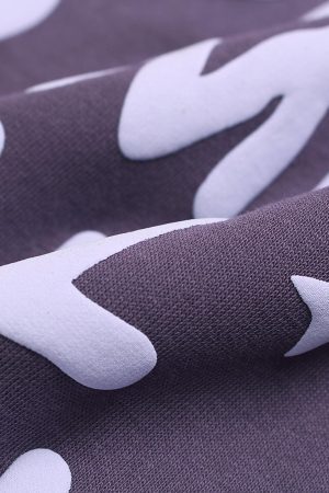 Concert Outfit Foam Letter Hoodie