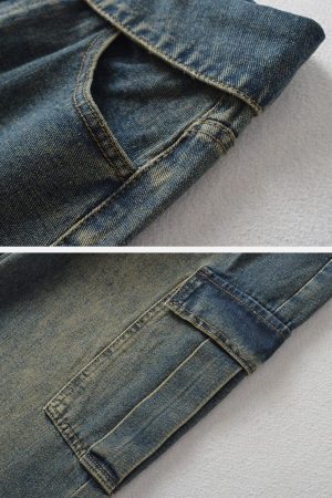 Concert Outfit Fold-Over Cargo Jeans