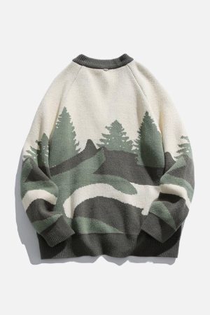 Concert Outfit Forest Sunrise Cardigan