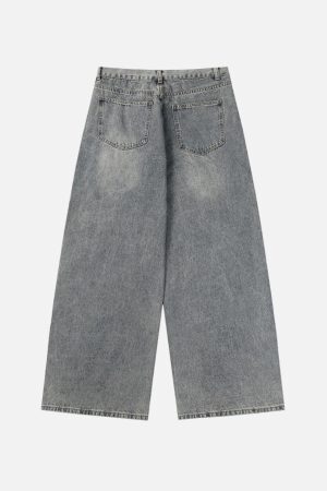 Concert Outfit Fringe Star Loose Jeans