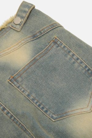 Concert Outfit Fringe Waist Jeans