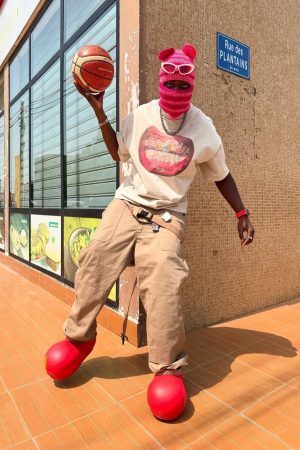 Concert Outfit Full Diamond Tooth Pattern T-Shirt