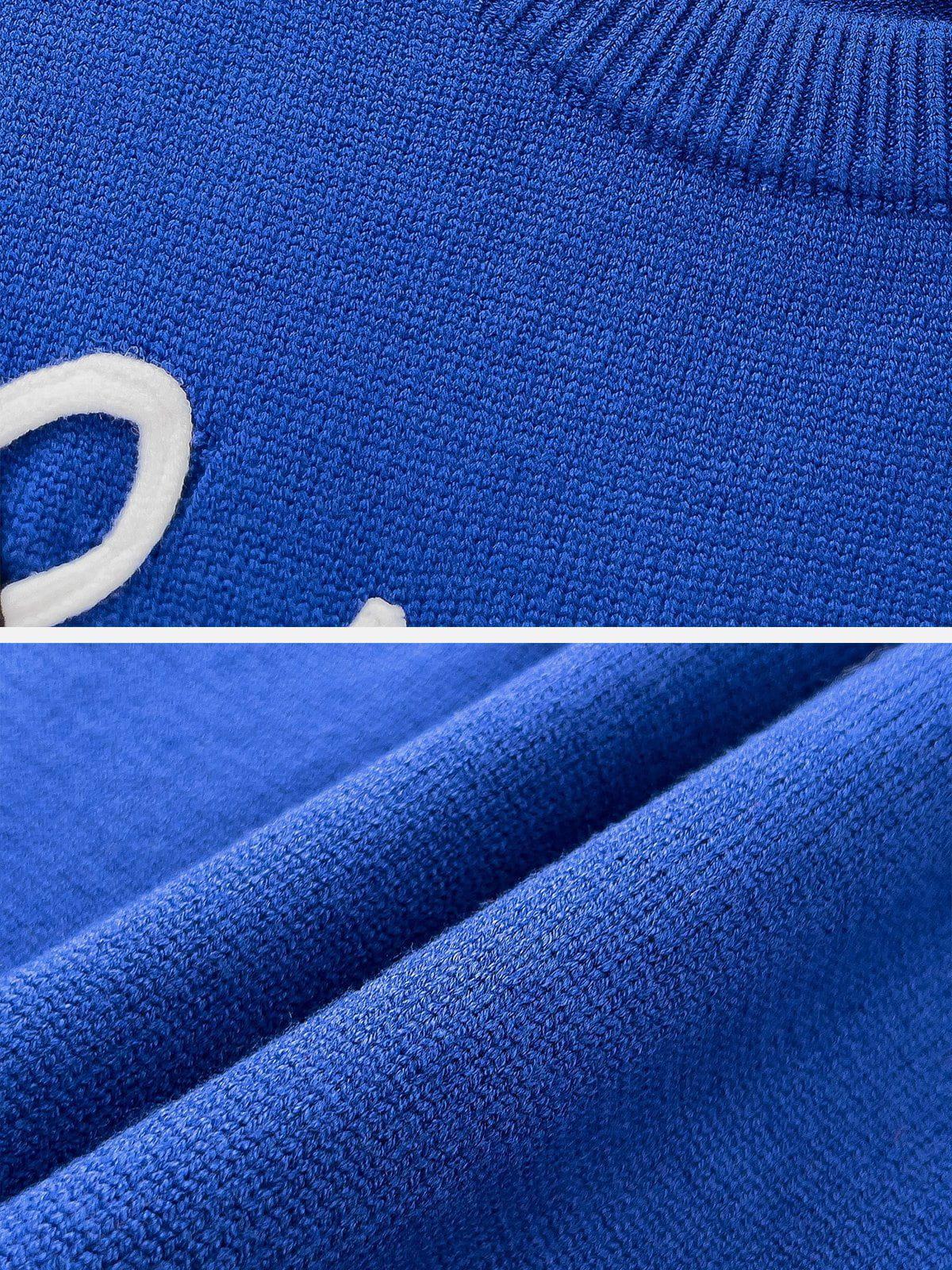 Concert Outfit Fun Embroidery Sweater Concert Outfit Fun Embroidery Sweater