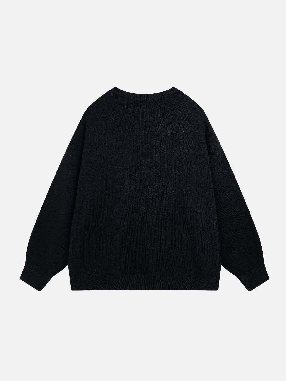 Concert Outfit Fun Embroidery Sweater Concert Outfit Fun Embroidery Sweater