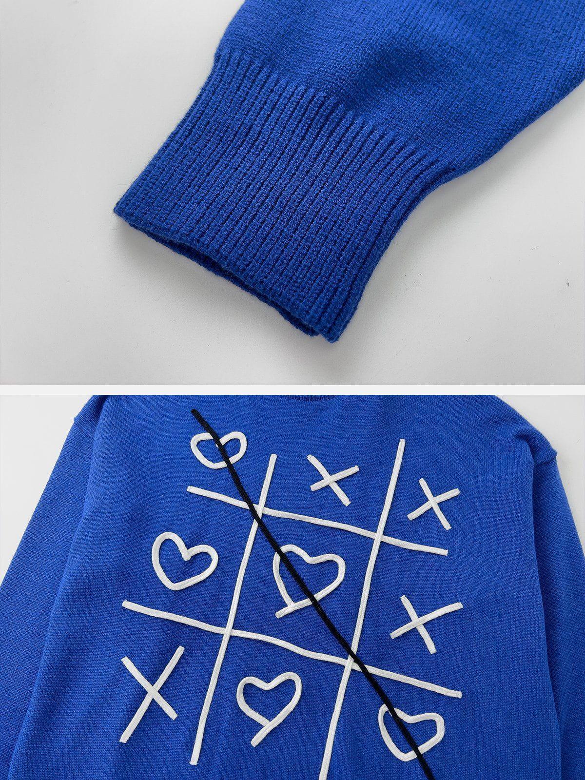 Concert Outfit Fun Embroidery Sweater Concert Outfit Fun Embroidery Sweater