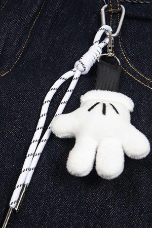 Concert Outfit Fun Letter Pocket Barrel Jeans