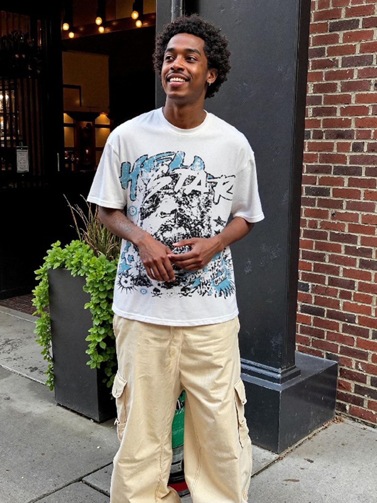 Concert Outfit Fun Protrait Graphic T-Shirt Concert Outfit Fun Protrait Graphic T-Shirt