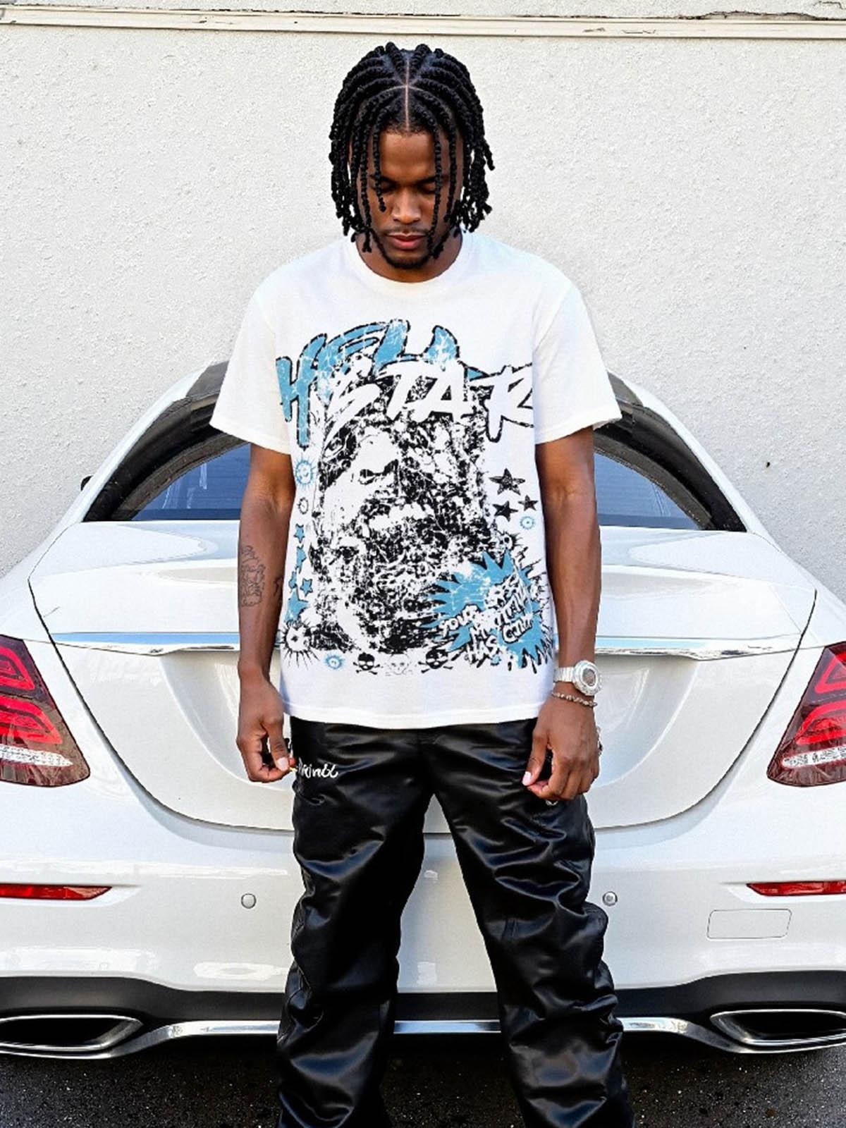 Concert Outfit Fun Protrait Graphic T-Shirt Concert Outfit Fun Protrait Graphic T-Shirt