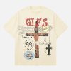 Concert Outfit Funny Jesus Graffiti Street Rap T-Shirt