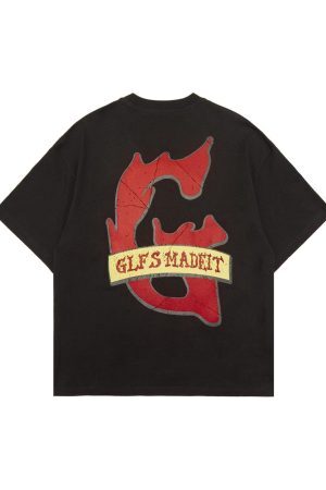 Concert Outfit Funny Jesus Graffiti Street Rap T-Shirt