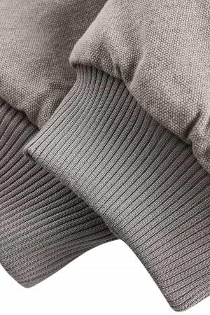 Concert Outfit Fur Hooded Zip Up Quilted Jacket