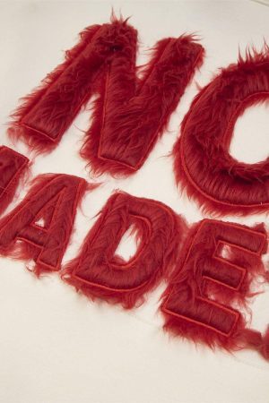 Concert Outfit Fur Patchwork Embroidered Stitching Hoodie