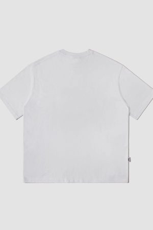 Concert Outfit Fuzzy Graffiti Print Tee