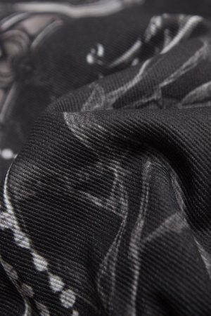 Concert Outfit Gem Printed Quilted Bomber Jacket