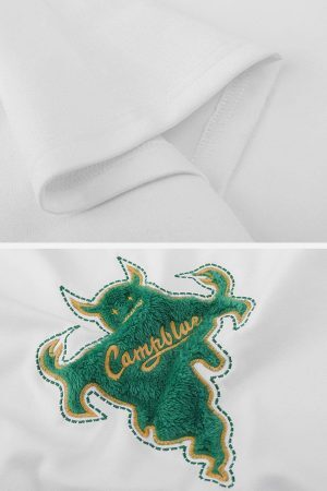 Concert Outfit Genie Flocked Graphic Tee