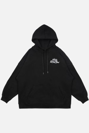 Concert Outfit Gesture Print Hoodie