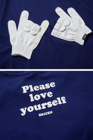 Concert Outfit Gloves Gestures Graphic Tee