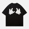 Concert Outfit Gloves Gestures Graphic Tee