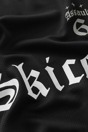 Concert Outfit Gothic Font Jersey Street Rap T-Shirt