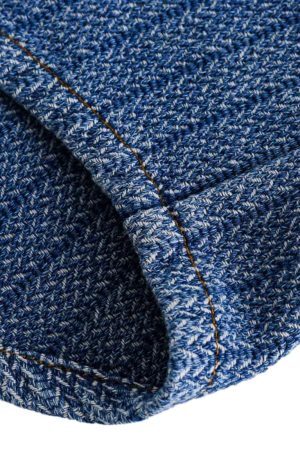 Concert Outfit Gradient Denim Short-Sleeve Shirt