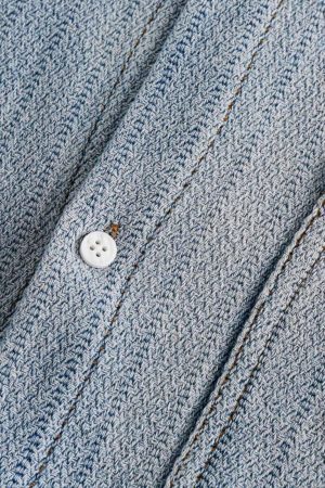 Concert Outfit Gradient Denim Short-Sleeve Shirt