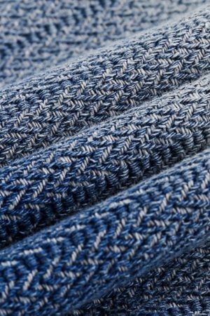 Concert Outfit Gradient Denim Short-Sleeve Shirt