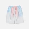 Concert Outfit Gradient Drawstring Shorts