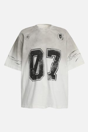 Concert Outfit Gradient Graphic Jersey T-Shirt