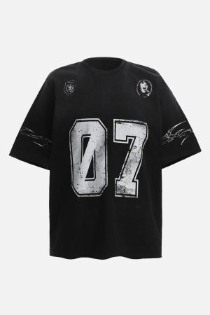 Concert Outfit Gradient Graphic Jersey T-Shirt