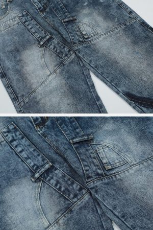 Concert Outfit Gradient Jeans