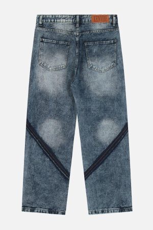 Concert Outfit Gradient Jeans
