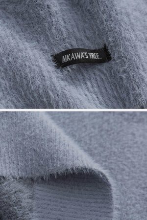 Concert Outfit Gradient Knit Sweater