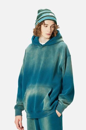 Concert Outfit Gradient Washed Hoodie