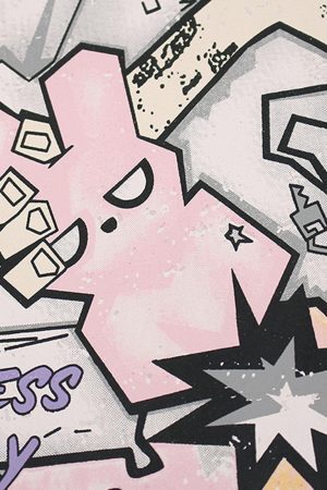 Concert Outfit Graffiti Art Graphic T-Shirt