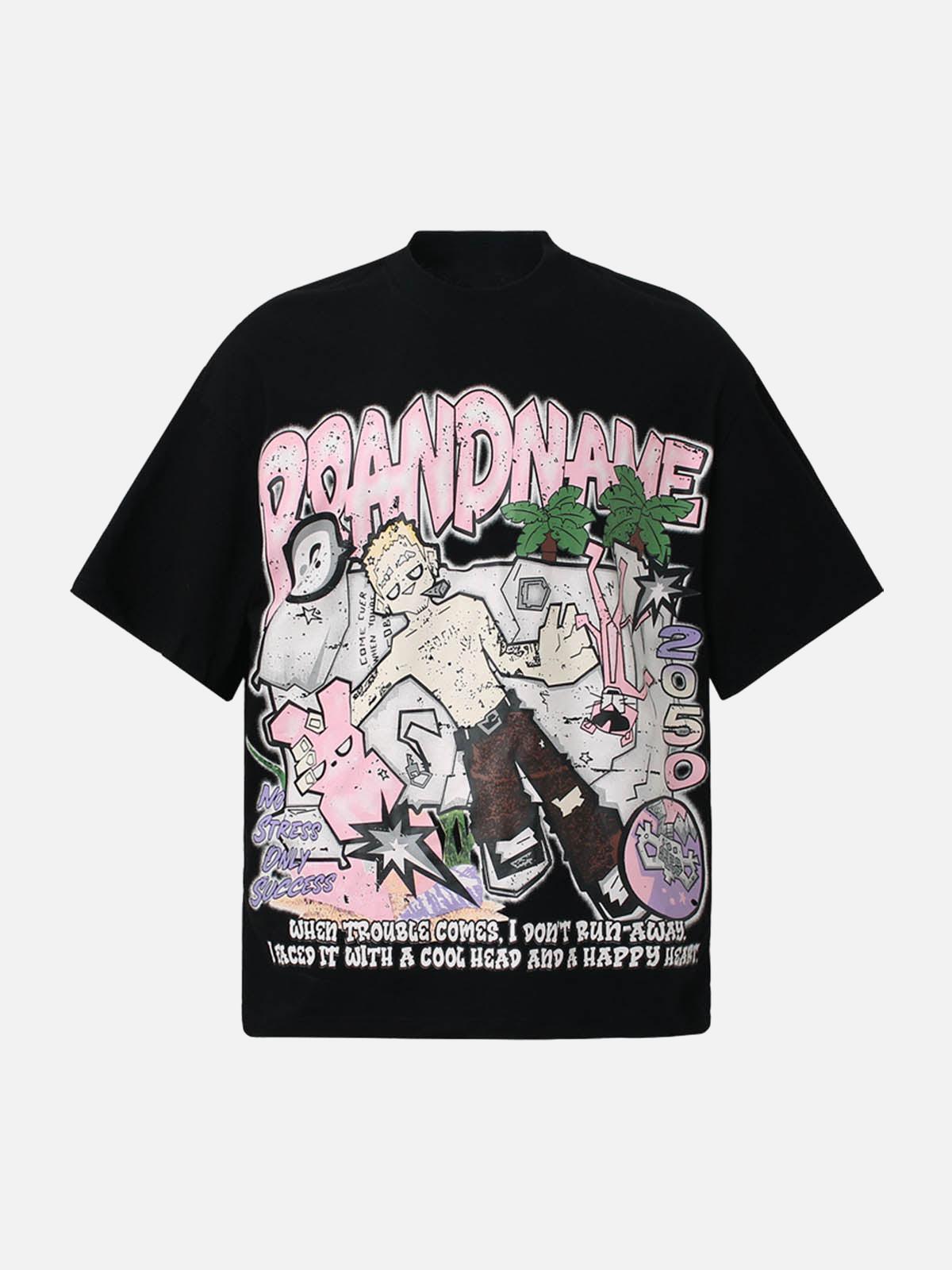 Concert Outfit Graffiti Art Graphic T-Shirt Concert Outfit Graffiti Art Graphic T-Shirt