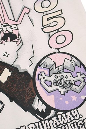 Concert Outfit Graffiti Art Graphic T-Shirt