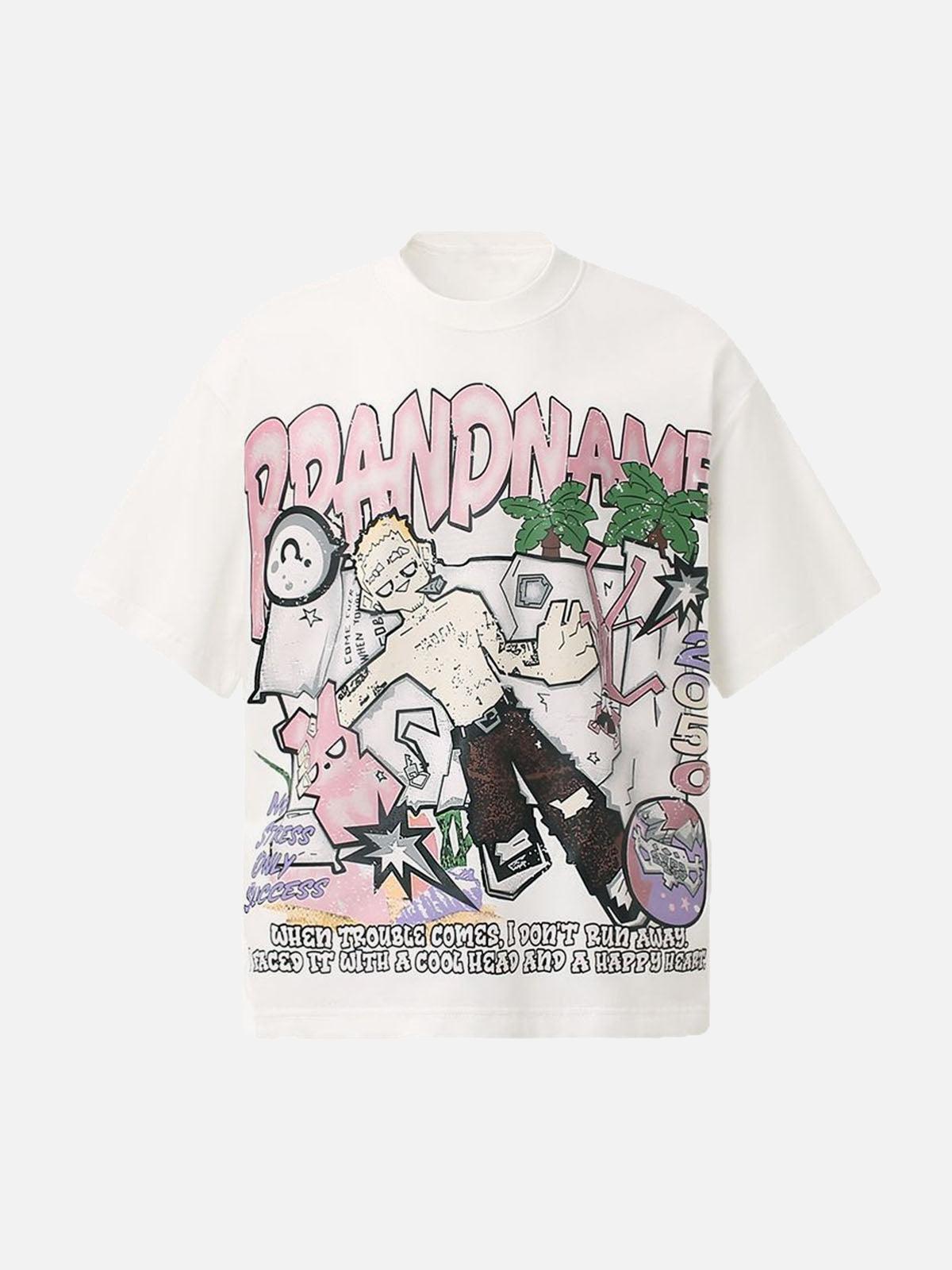 Concert Outfit Graffiti Art Graphic T-Shirt Concert Outfit Graffiti Art Graphic T-Shirt