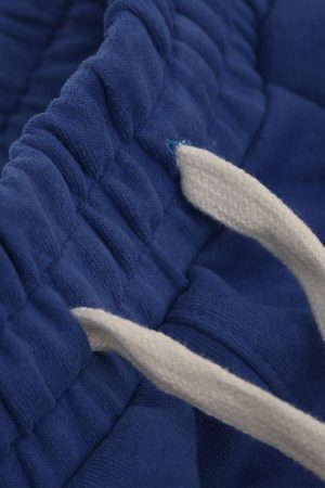 Concert Outfit Graffiti Drawstring Cotton Shorts